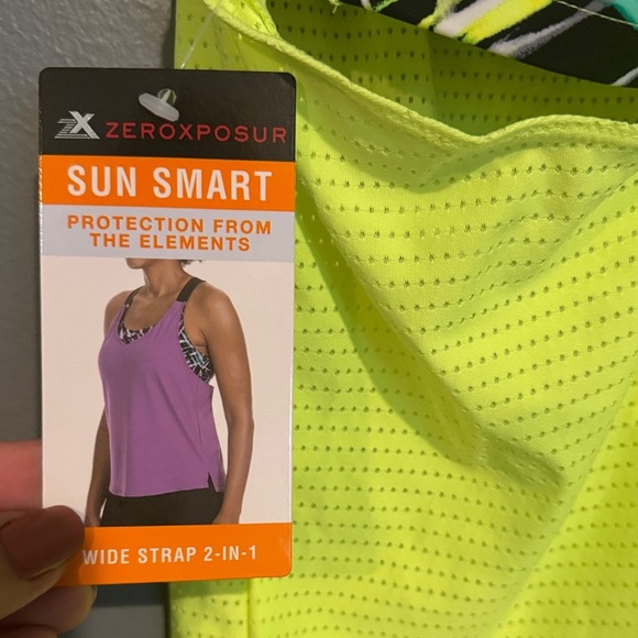 ZeroXposur Women's Neon Yellow Tank Top - Picture 8 of 8